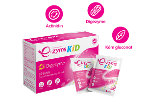 E-zyms Kid có thực sự hiệu quả cho trẻ bị rối loạn tiêu hóa?