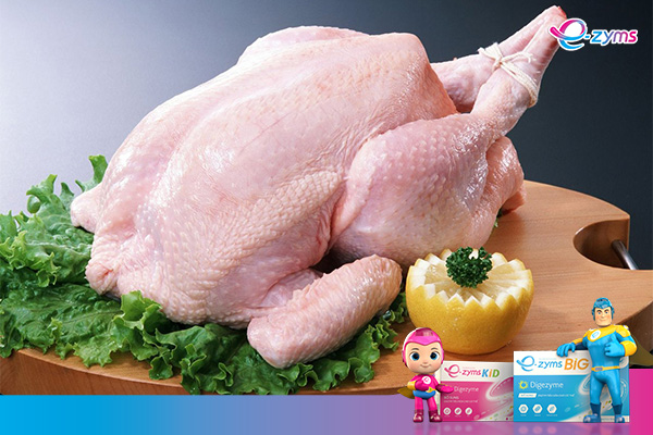 Thịt gà là thực phẩm lành mạnh, bổ dưỡng cho trẻ phục hồi sau tiêu chảy kéo dài