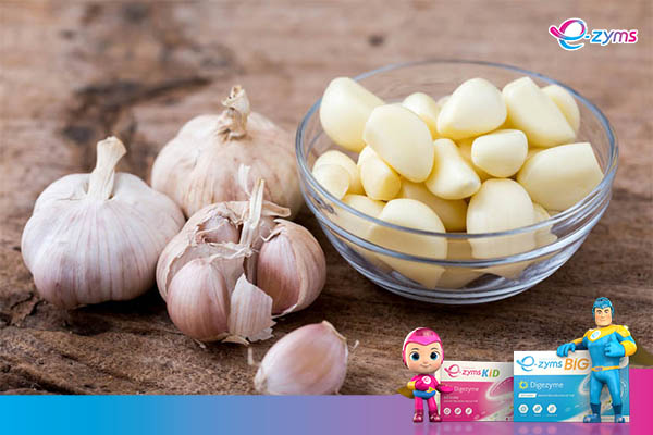 Tỏi được coi là “thực phẩm vàng” đối với người bị đầy hơi