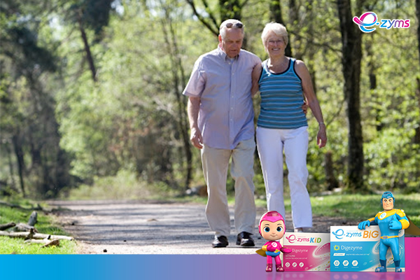 Sử dụng men tiêu hóa E-zyms Big để nâng cao chất lượng cuộc sống người cao tuổi