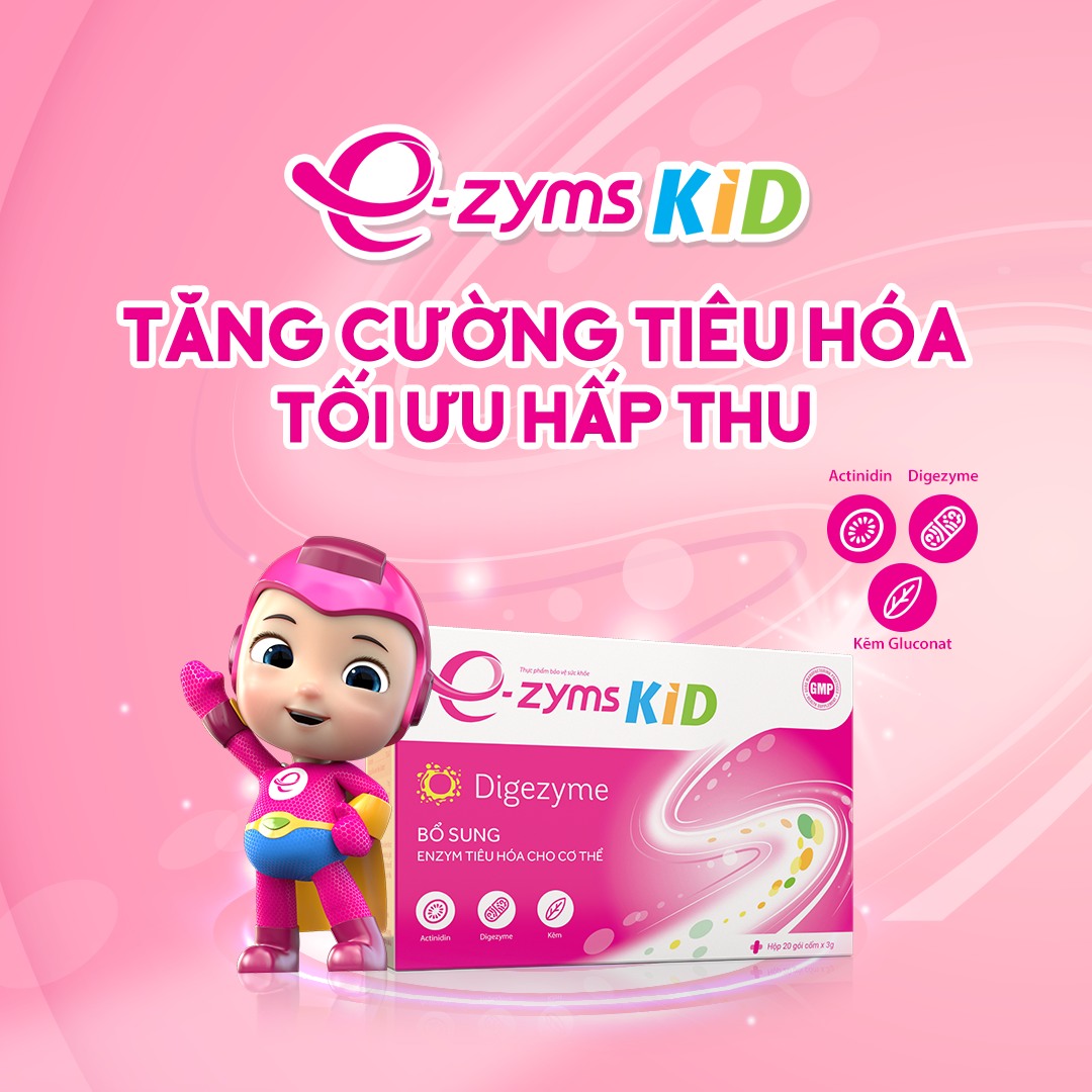 Bổ sung Enzyme tiêu hóa cho trẻ kém hấp thu, rối loạn tiêu hóa thế nào cho hiệu quả?